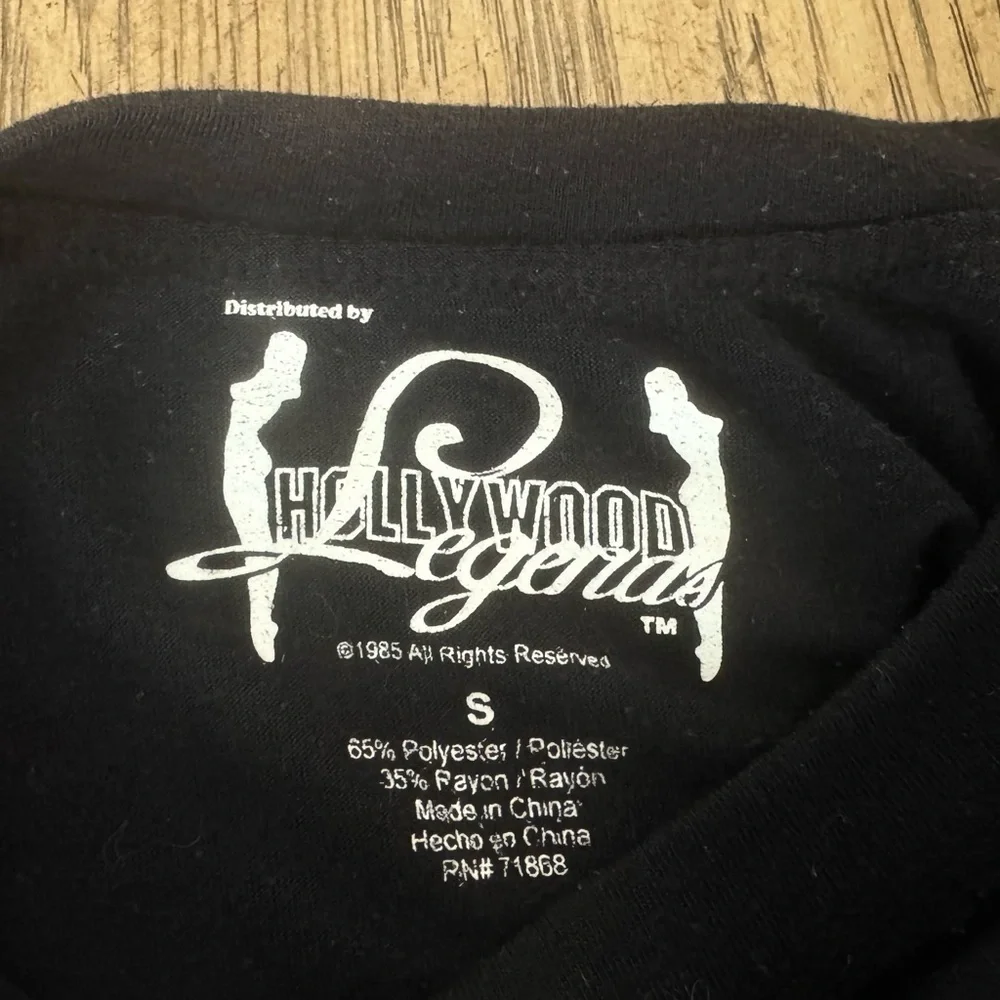 Rare Vintage 1985 Jimi Hendrix Concert Promo Tee Hollywood Legends Small - Picture 5 of 6